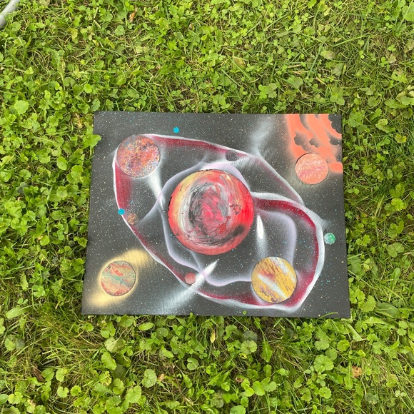 Other - Spray paint canvas